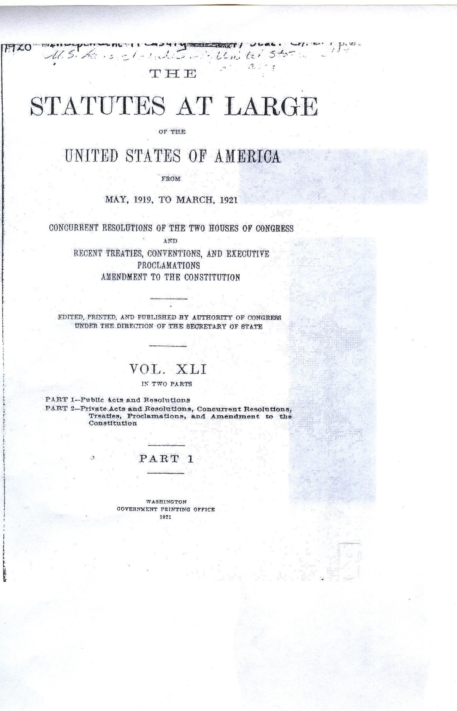 Abolition of the Independent Treasury